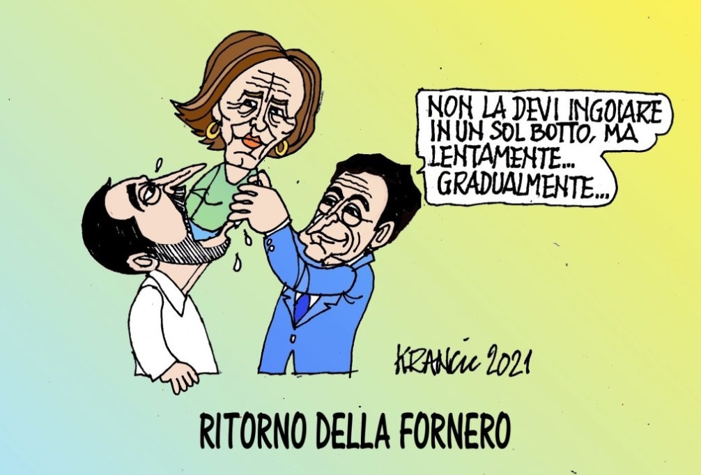 Addio quota 100 – La vignetta di Alfio&nbsp;Krancic