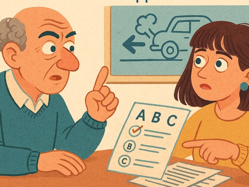 Il Mondo di Ketty -La teoria della patente spiegata da un filosofo…&nbsp;claudicante.