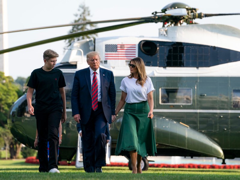 Barron Trump lancia un brand di bevande&nbsp;energetiche
